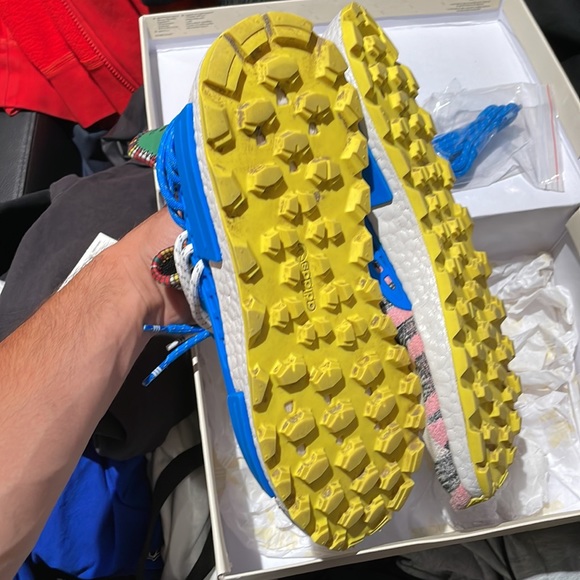 Adidas Pharrell x NMD Human Race Solar Pack Size 9 - Picture 4 of 8